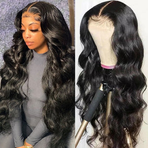 Silkyin Body Wave Human Hair Wigs HD Lace Front Wig